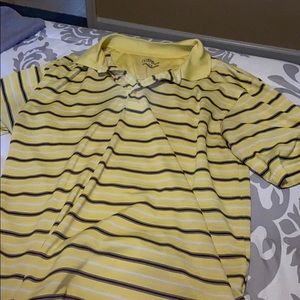 Yellow PGA Tour Polo